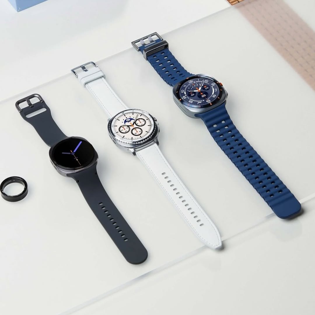 Samsung Galaxy Watch 8 with AMOLED display and AI health features