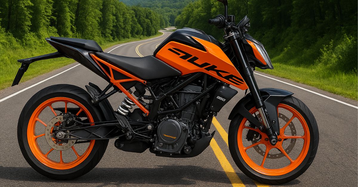 KTM 200 Duke 2025 नई बाइक – पावरफुल इंजन, कलर्स और वेरिएंट के साथ