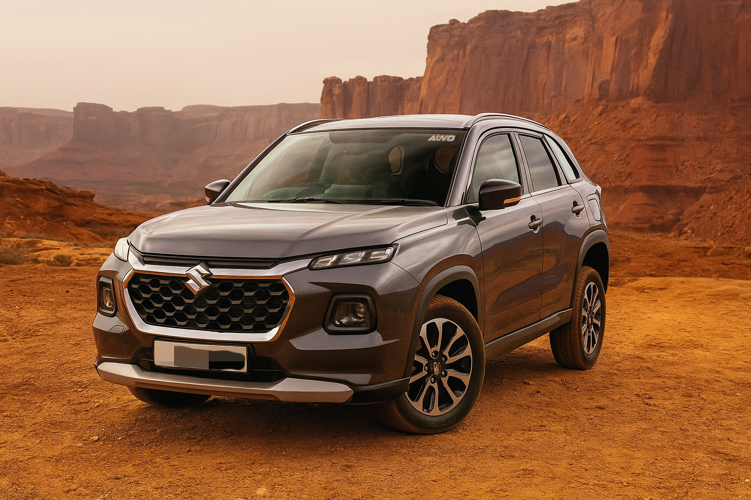 Maruti Grand Vitara 2025 का प्रीमियम डिजाइन, पैनोरमिक सनरूफ और दमदार माइलेज वाली मिड-साइज़ SUV