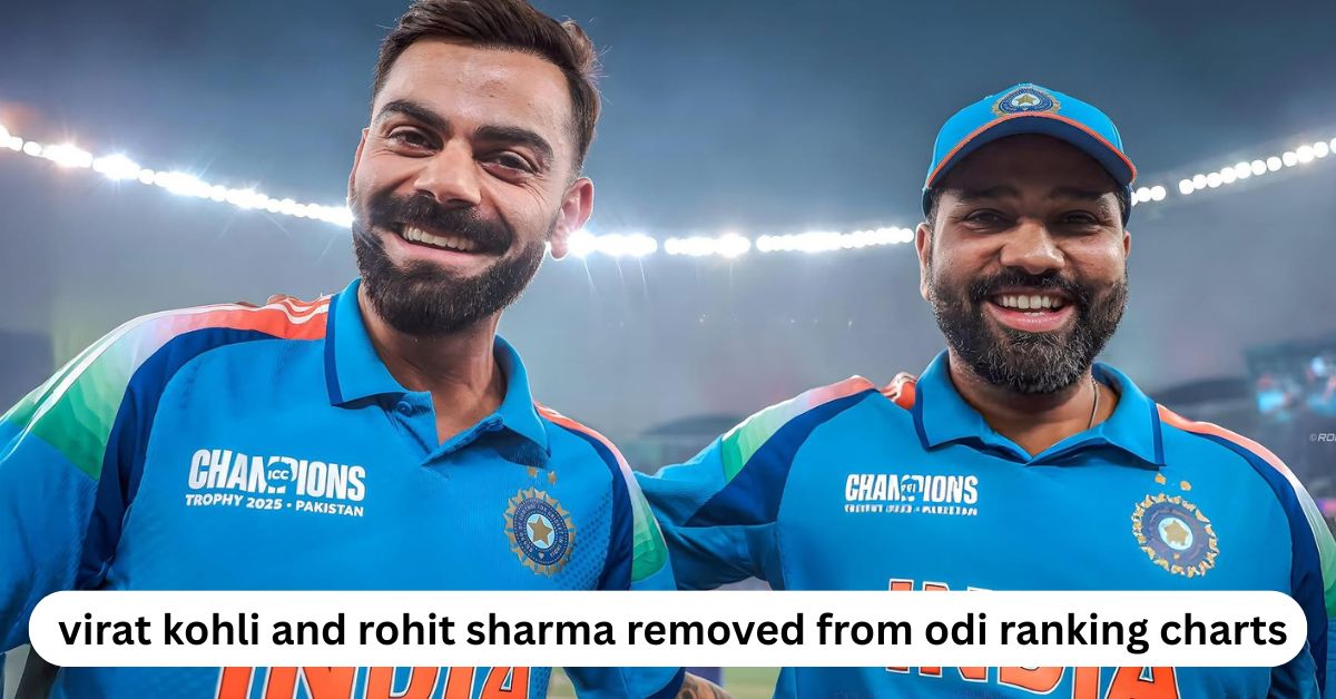 Rohit Sharma Virat Kohli ICC ODI Batting Rankings 2025 Latest News