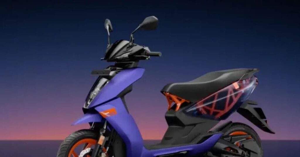 Ather 450 Apex battery range