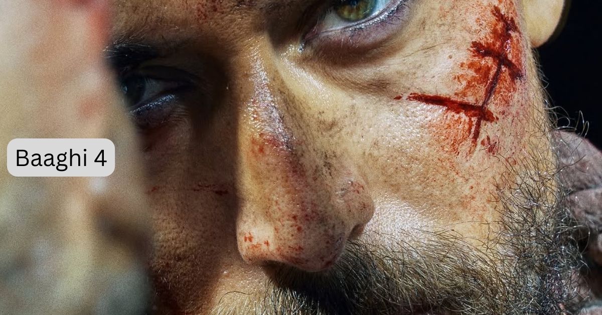 Baaghi 4 Movie Poster featuring Tiger Shroff and Sanjay Dutt Powerful Action Thriller Hindi