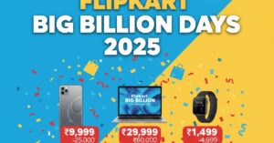 Flipkart Big Billion Days 2025 में मोबाइल और इलेक्ट्रॉनिक्स पर भारी छूट और ऑफ़र