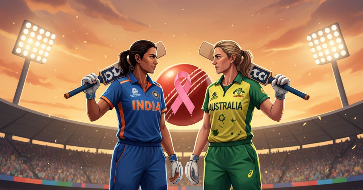 India Women vs Australia Women 3rd ODI में भारतीय बल्लेबाज़ स्मृति मंधाना का शानदार शतक और पिंक जर्सी