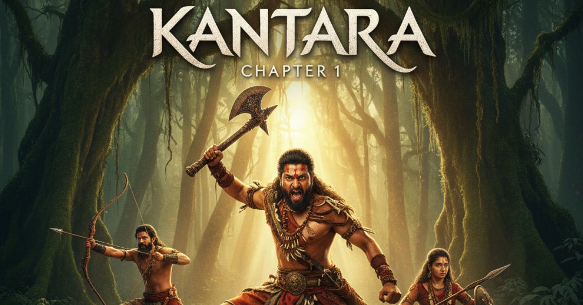 Kantara Chapter 1 Hindi trailer release poster