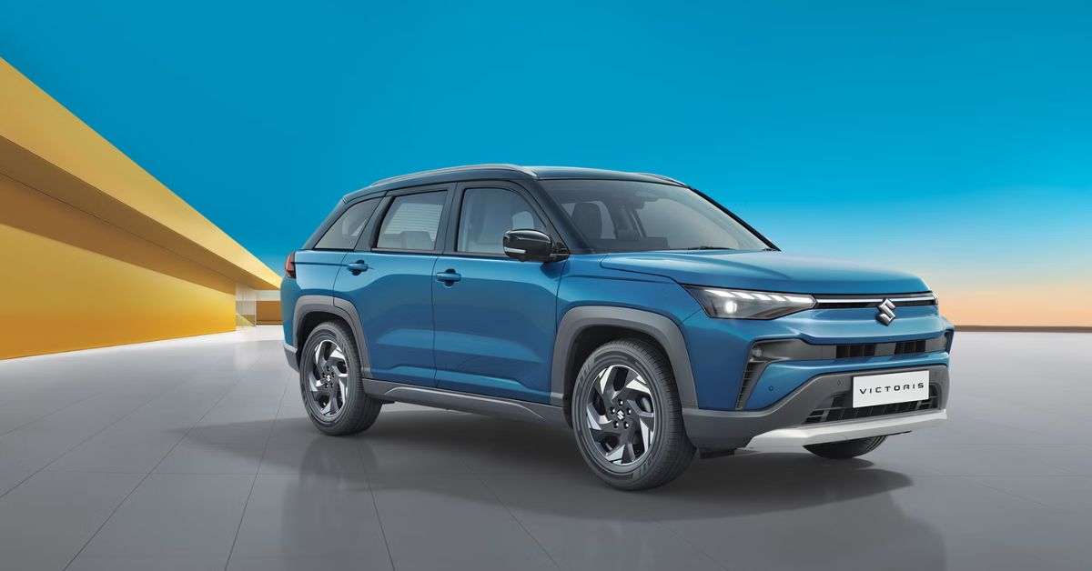 Maruti Suzuki Victoria 2025 Safety और Technology Features वाली नई SUV का फ्रंट व्यू