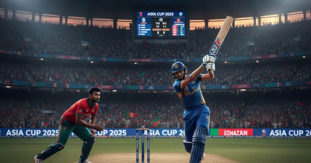 Sri Lanka vs Afghanistan Asia Cup 2025 Highlights
