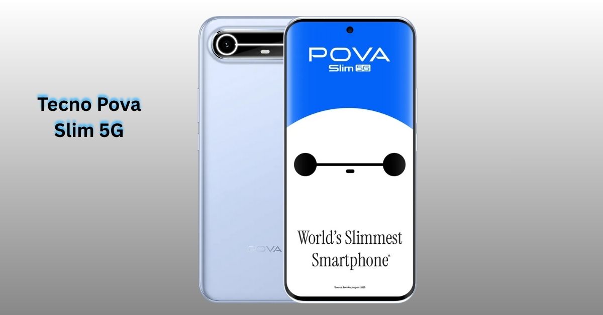 Tecno Pova Slim 5G – World’s Slimmest 5G Smartphone in India