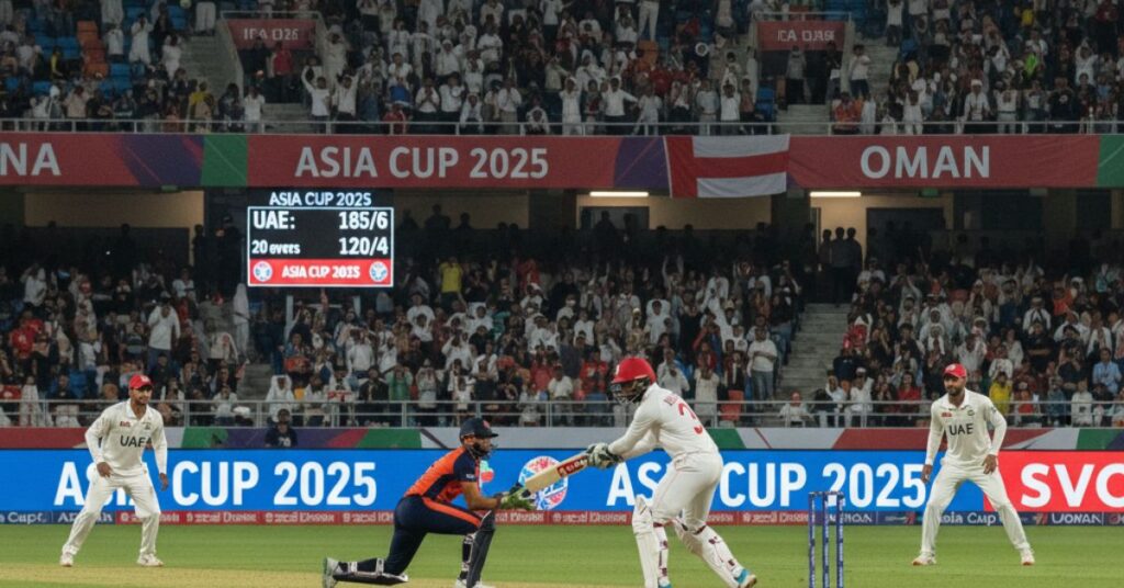 यूएई vs ओमान एशिया कप 2025