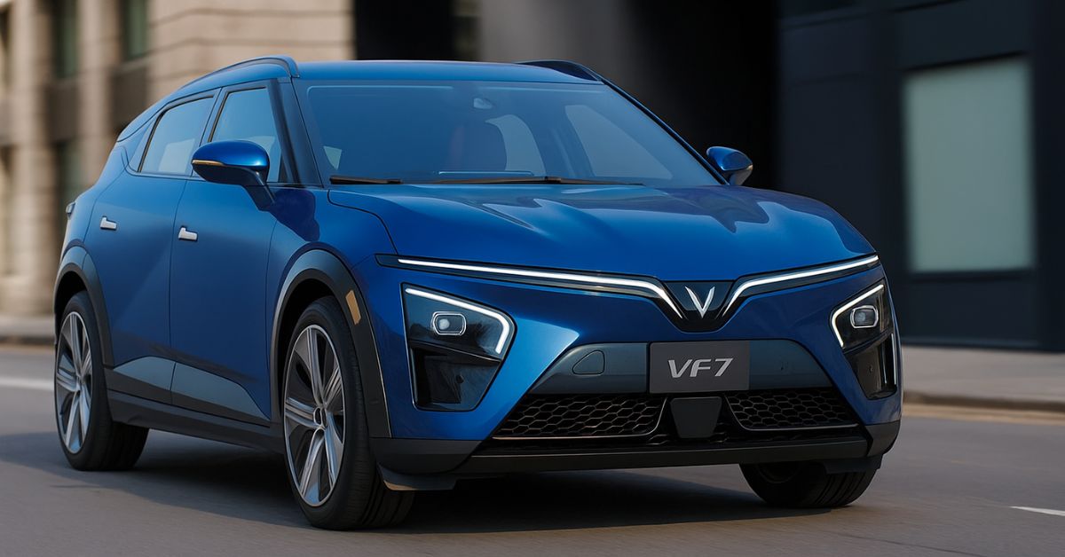 "VinFast VF7 Electric SUV India Launch – Price ₹20.89 Lakh, Premium Features, Battery Range 450Km"