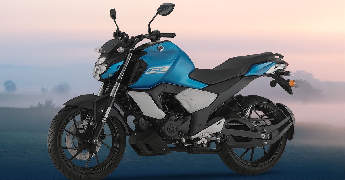 Yamaha FZ FI 2025 Blue Model Price ₹1,18,000 and Mileage 46–50 kmpl in India