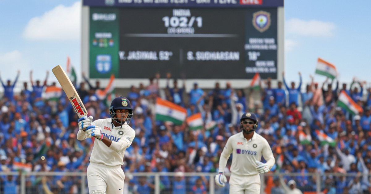 IND vs WI: 'दिल्ली में दम' दिखा रहे यशस्वी-सुदर्शन! पहले दिन के खेल का रोमांच,