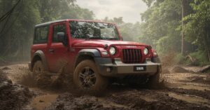"Mahindra Thar Facelift 2025 नई SUV का 3-डोर मॉडल, नए फीचर्स और कीमत अपडेट"