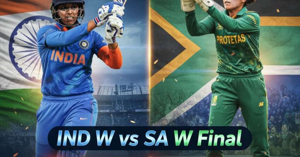 IND W vs SA W Final: इतिहास बनेगा आज! भारत या साउथ अफ्रीका? जानें, कब, कहाँ और कैसे देखें महिला वर्ल्ड कप का महामुकाबला